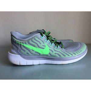 Nike Free 5.0 Running Shoes Barefoot Ride Athletic Comfort 724383-013 Womens 7.5